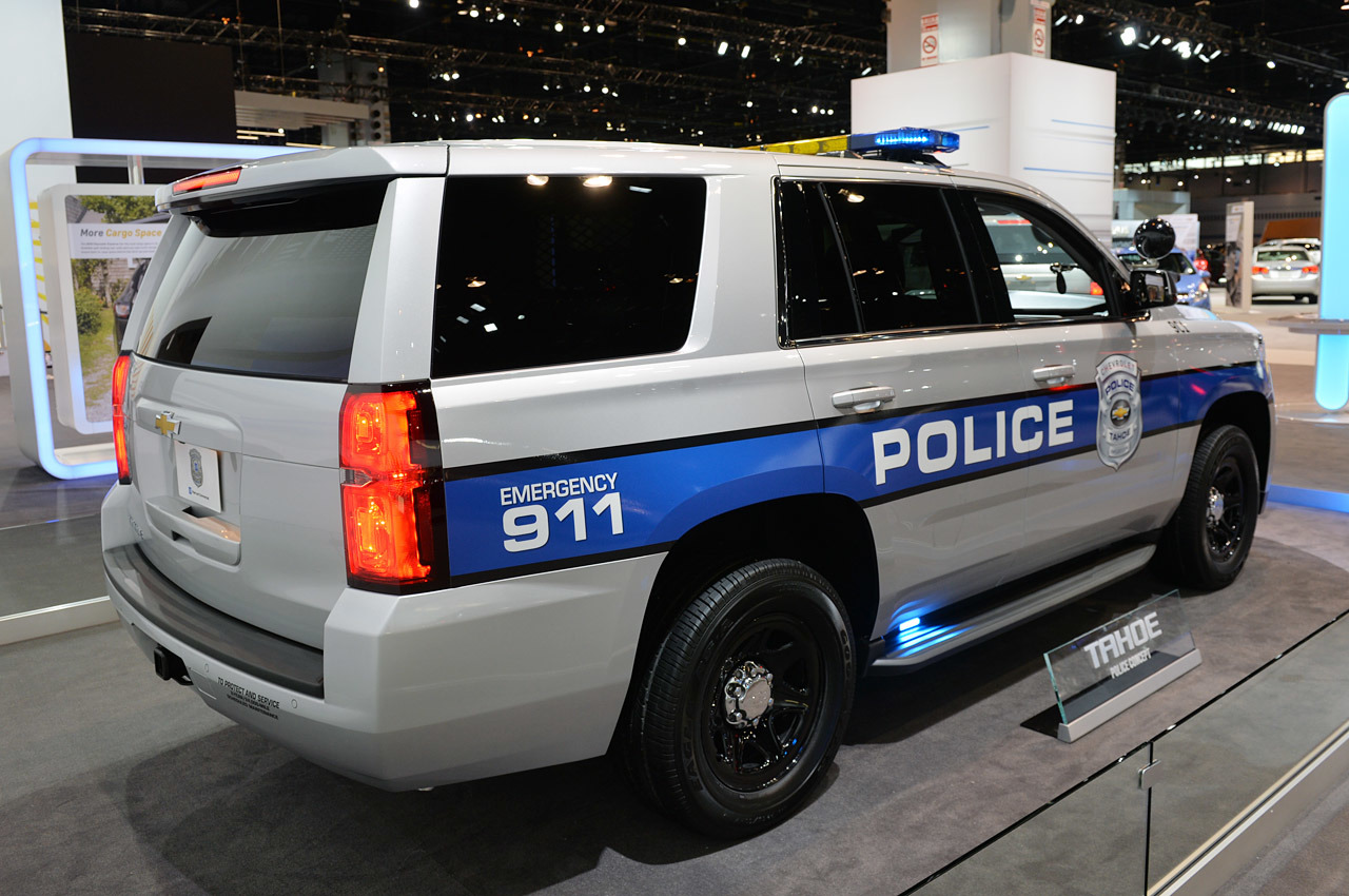 A Closer Look At The New 2015 Chevy Tahoe Police Vehicle