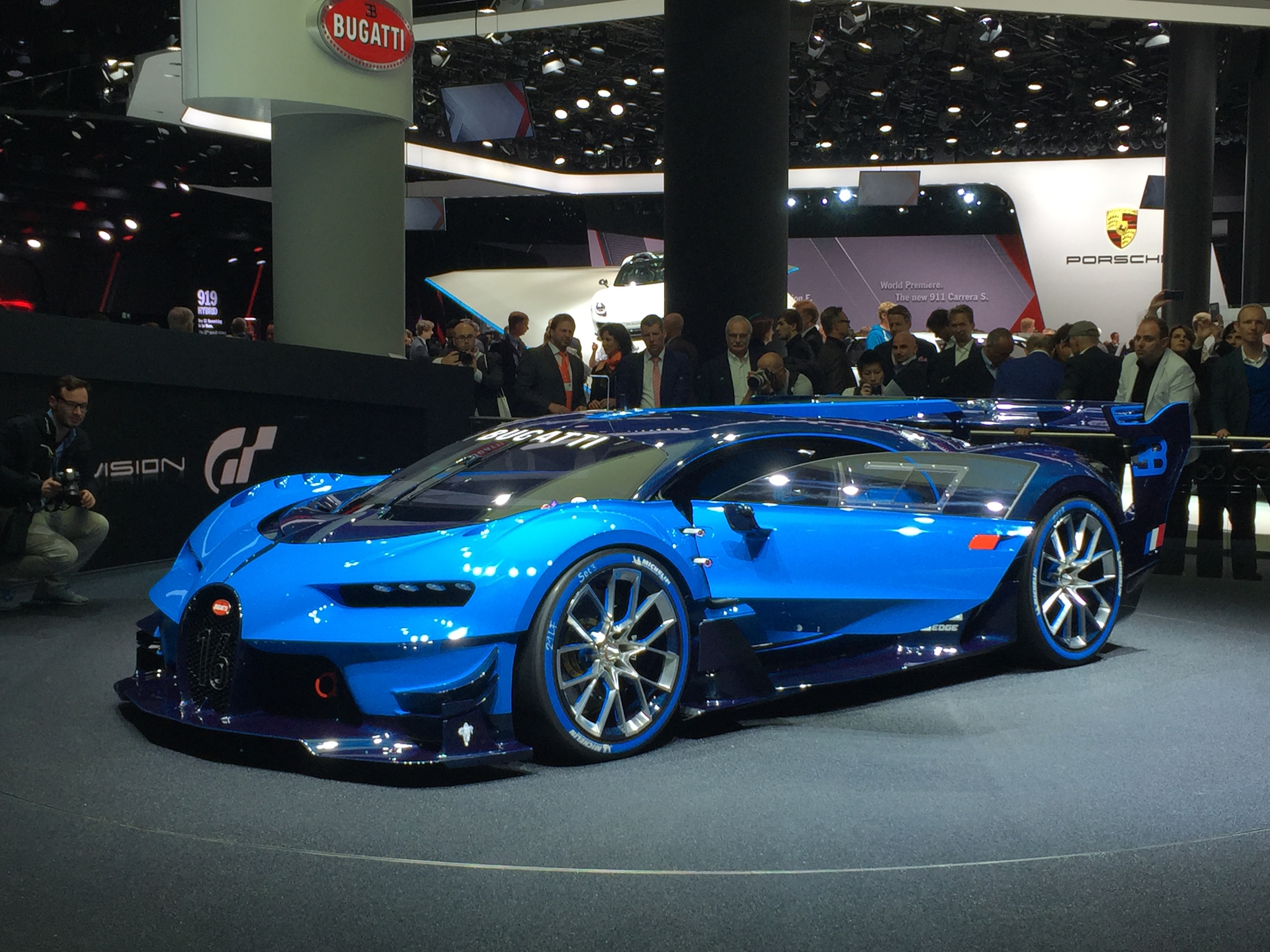 Bugatti Previews Veyron Successor With Vision GT Concept: Live Photos ...