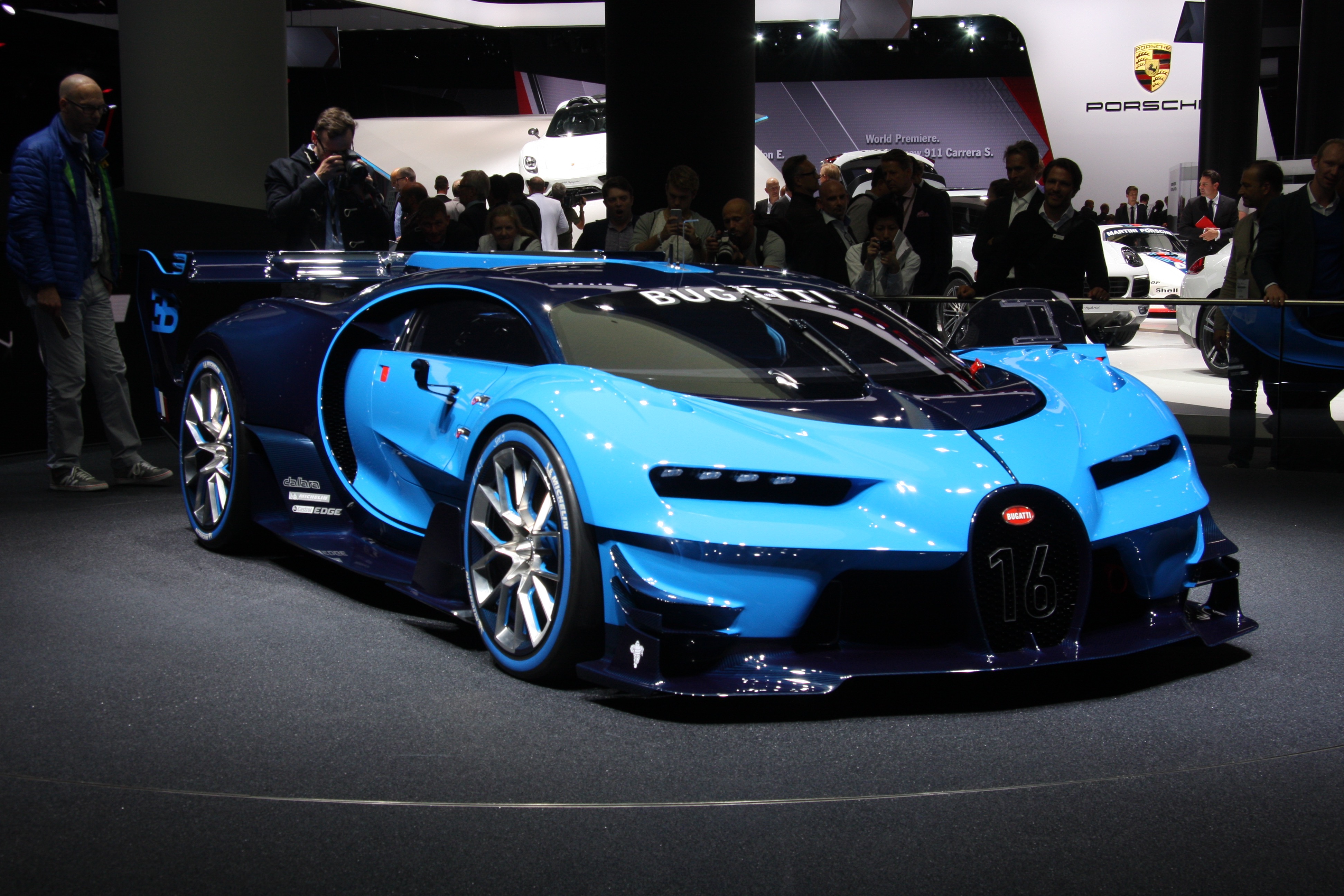 Bugatti Previews Veyron Successor With Vision GT Concept: Live Photos ...